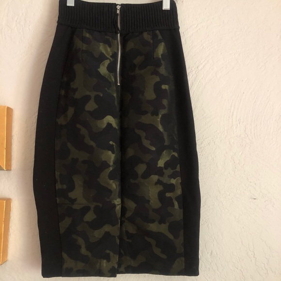 Maeve for Anthropologie Camo Pencil Skirt - Picture 3 of 5